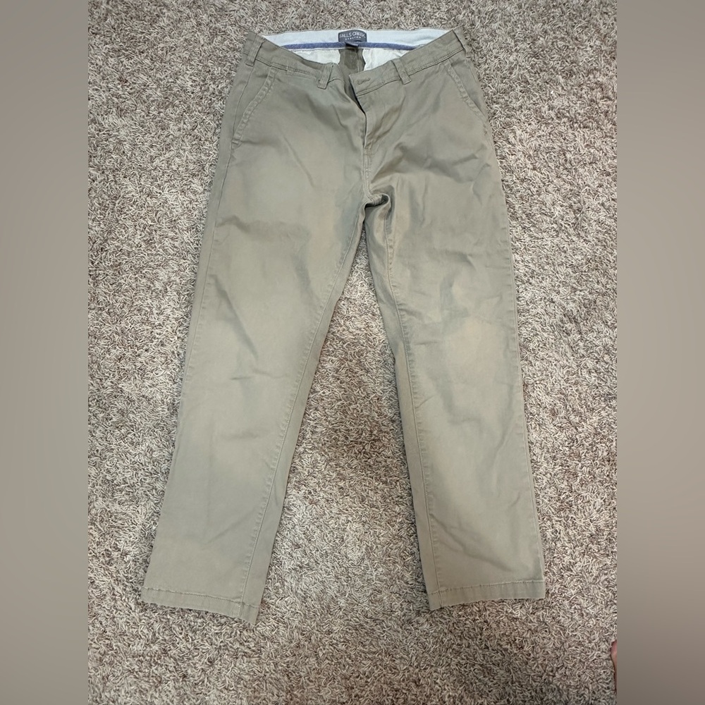 Falls Creek Men's Khaki Chinos